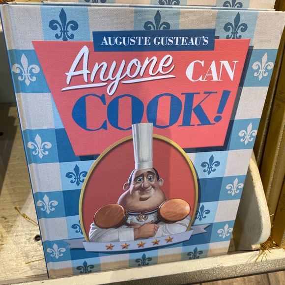Disney Accessories Disney Ratatouille Anyone Can Cook Journal Bnwt